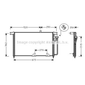Klimakondensator DW5033 von PRASCO günstig für 531,52 € online kaufen
