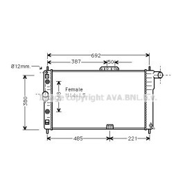 Acquista Radiatore motore da PRASCO DWA2005 a buon mercato per soli 111,97 €