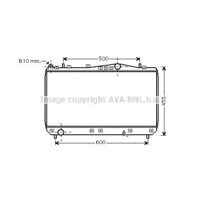Achetez des Radiateur du moteur PRASCO DWA2052 à prix pour 157,33 €