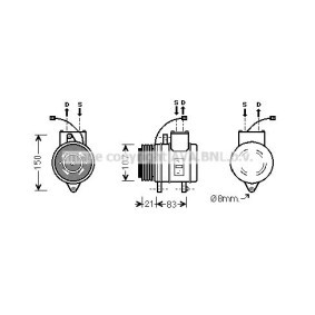 Acquista Compressore aria condizionata da PRASCO DWK041 a buon mercato per soli 417,03 €