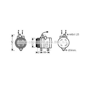 Acquista Compressore aria condizionata da PRASCO DWK097 a buon mercato per soli 1005,17 €