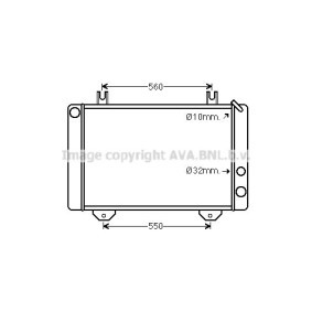 Achetez des Radiateur du moteur PRASCO FD2038 à prix pour 363,64 €