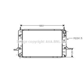 Achetez des Radiateur du moteur PRASCO FD2139 à prix pour 413,98 €