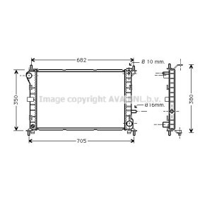 Acquista Radiatore motore da PRASCO FD2264 a buon mercato per soli 83,04 €