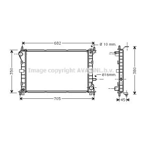 Acquista Radiatore motore da PRASCO FD2265 a buon mercato per soli 124,14 €