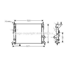 Acquista Radiatore motore da PRASCO FD2368 a buon mercato per soli 83,54 €