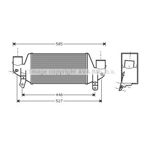 Köp Intercooler av PRASCO FDA4313 till det låga priset 1318,72 kr