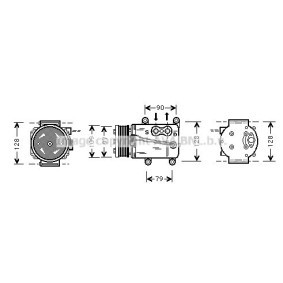 Acquista Compressore aria condizionata da PRASCO FDAK105 a buon mercato per soli 308,03 €