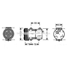 Klimakompressor FDAK283