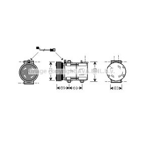 Acquista Compressore aria condizionata da PRASCO FDAK290 a buon mercato per soli 307,07 €