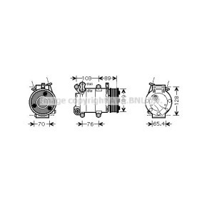 Acquista Compressore aria condizionata da PRASCO FDAK392 a buon mercato per soli 439,20 €