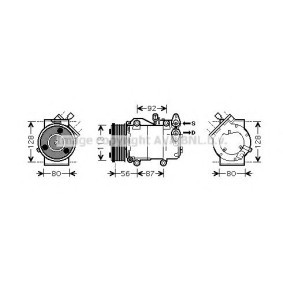 Acquista Compressore aria condizionata da PRASCO FDAK393 a buon mercato per soli 453,33 €