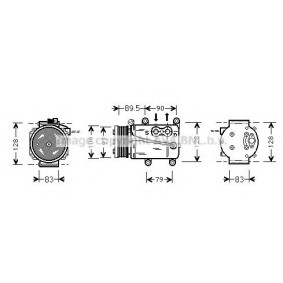 Acquista Compressore aria condizionata da PRASCO FDK082 a buon mercato per soli 750,11 €
