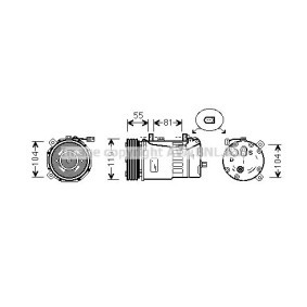 Acquista Compressore aria condizionata da PRASCO FDK321 a buon mercato per soli 445,37 €