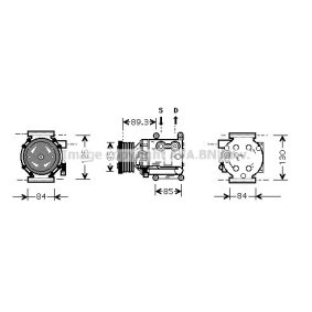 Acquista Compressore aria condizionata da PRASCO FDK402 a buon mercato per soli 616,69 €