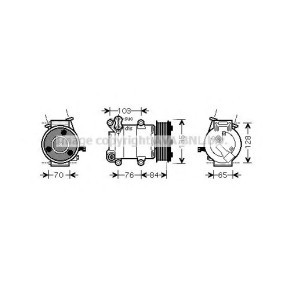Acquista Compressore aria condizionata da PRASCO FDK418 a buon mercato per soli 739,88 €