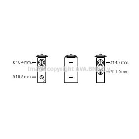 Acquista Valvola espansione climatizzatore da PRASCO FT1378 a buon mercato per soli 80,50 €