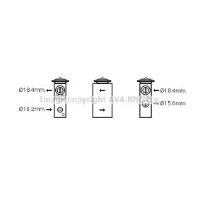 Acquista Valvola espansione climatizzatore da PRASCO FT1405 a buon mercato per soli 56,79 €