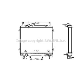 Achetez des Radiateur du moteur PRASCO FT2140 à prix pour 85,82 €