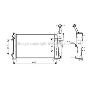 Achetez des Radiateur du moteur PRASCO FT2308 à prix pour 155,00 €