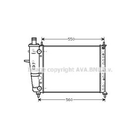 Achetez des Radiateur du moteur PRASCO FTA2230 à prix pour 86,22 €