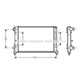 Achetez des Radiateur du moteur PRASCO FTA2261 à prix pour 71,98 €