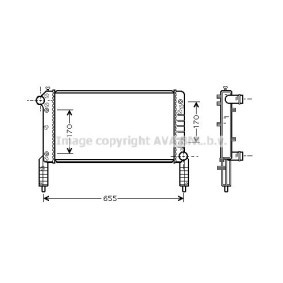 Achetez des Radiateur du moteur PRASCO FTA2263 à prix pour 107,93 €