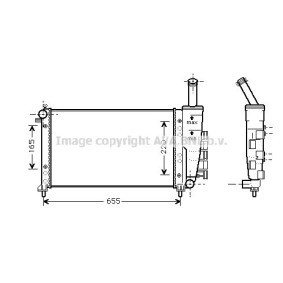 Achetez des Radiateur du moteur PRASCO FTA2275 à prix pour 118,39 €