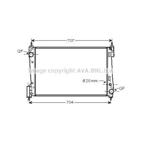 Achetez des Radiateur du moteur PRASCO FTA2311 à prix pour 132,62 €