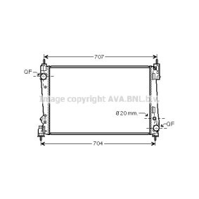 Achetez des Radiateur du moteur PRASCO FTA2401 à prix pour 126,70 €