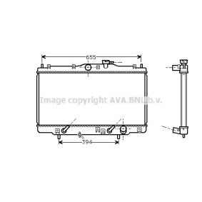 Achetez des Radiateur du moteur PRASCO HD2071 à prix pour 130,60 €