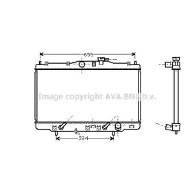 Achetez des Radiateur du moteur PRASCO HD2102 à prix pour 120,11 €