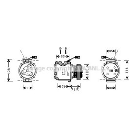 Acquista Compressore aria condizionata da PRASCO HDAK009 a buon mercato per soli 316,59 €