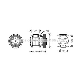 Acquista Compressore aria condizionata da PRASCO HDK019 a buon mercato per soli 526,79 €