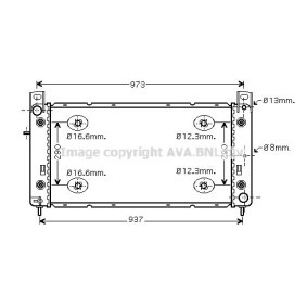 Achetez des Radiateur du moteur PRASCO HR2001 à prix pour 214,30 €