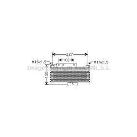 Ölkühler, Automatikgetriebe HY3261 MITSUBISHI von PRASCO