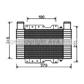 Achetez des Intercooler PRASCO HY4224 à prix pour 598,18 €