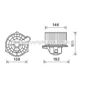 Achetez des Moteur électrique, pulseur d'air d'habitacle PRASCO HY7554 à prix pour 110,25 €