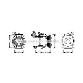 Acquista Compressore aria condizionata da PRASCO HYK149 a buon mercato per soli 487,76 €