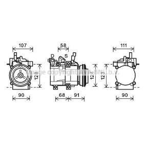 Acquista Compressore aria condizionata da PRASCO HYK196 a buon mercato per soli 439,31 €