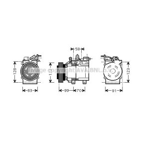 Acquista Compressore aria condizionata da PRASCO HYK197 a buon mercato per soli 468,80 €