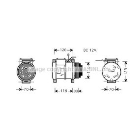 Acquista Compressore aria condizionata da PRASCO IVAK074 a buon mercato per soli 553,48 €