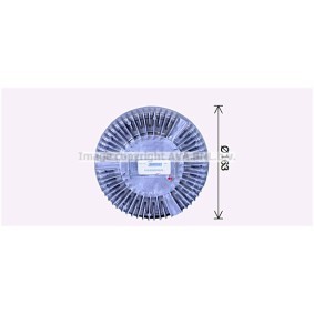 Kjøp Clutch, kjølevifte av PRASCO IVC109 til den lave prisen 2464,55 NOK