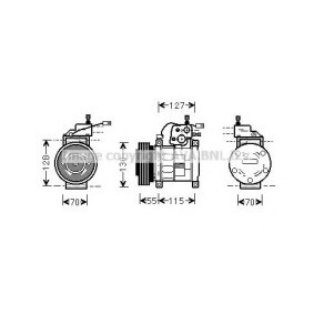 Acquista Compressore aria condizionata da PRASCO JEK032 a buon mercato per soli 846,81 €