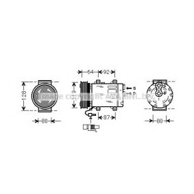 Acquista Compressore aria condizionata da PRASCO JEK039 a buon mercato per soli 528,51 €