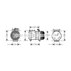 Acquista Compressore aria condizionata da PRASCO JRK031 a buon mercato per soli 607,25 €