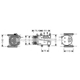 Acquista Compressore aria condizionata da PRASCO JRK034 a buon mercato per soli 769,56 €