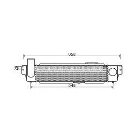 Köp Intercooler av PRASCO KA4140 till det låga priset 4935,61 kr