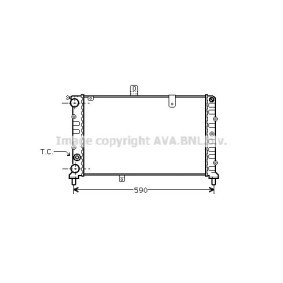 Achetez des Radiateur du moteur PRASCO LC2027 à prix pour 119,00 €