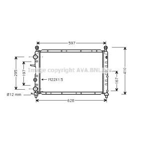 Achetez des Radiateur du moteur PRASCO LC2050 à prix pour 109,59 €